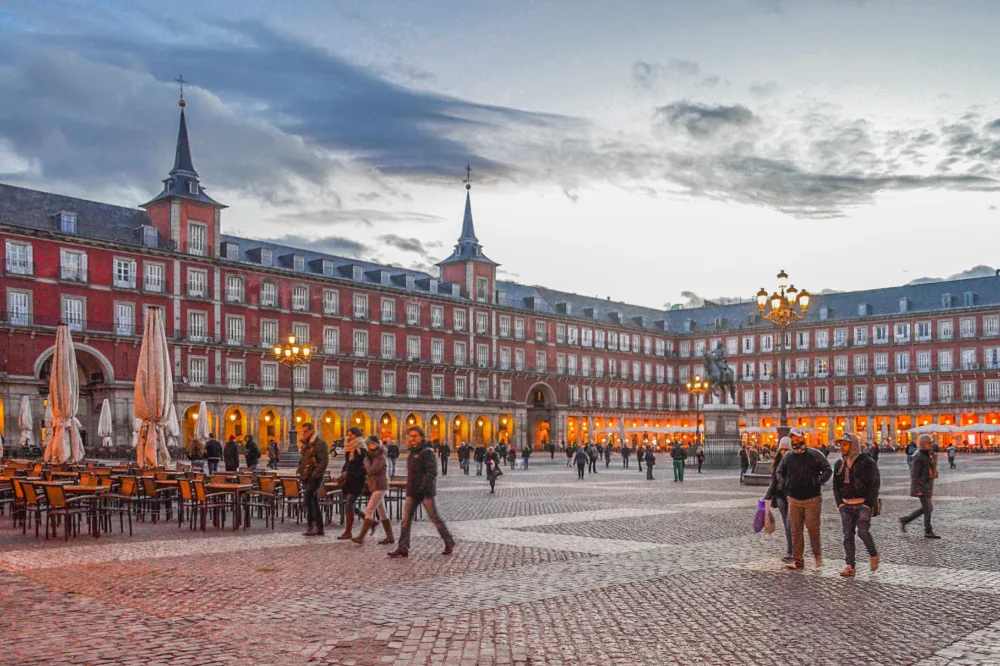 Plaza Mayor, em Madri