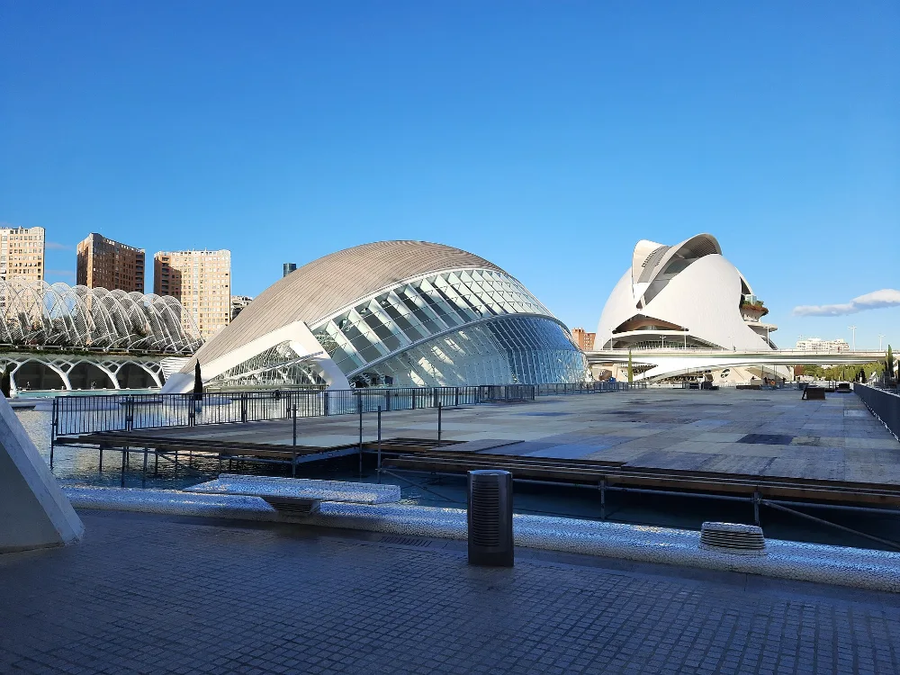 Cidade das Artes e das Ciências, em Valência