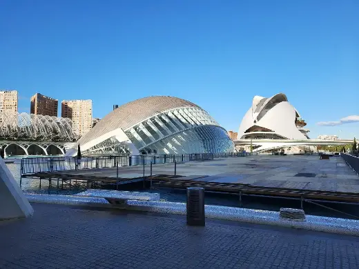 Cidade das Artes e das Ciências, em Valência