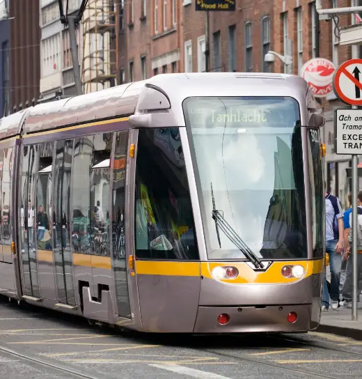 Bonde Luas, em Dublin
