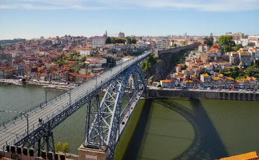 Ponte Dom Luís I, no Porto
