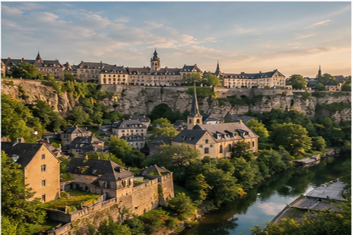 Imagem editorial de Luxemburgo